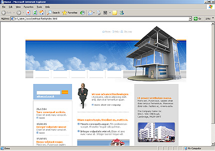 design&nbsp;website template