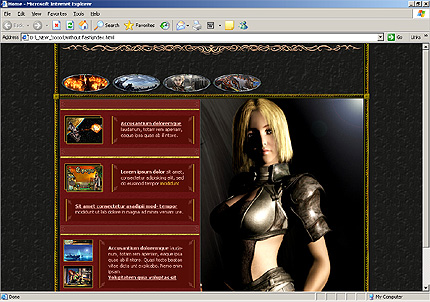 games&nbsp;site template