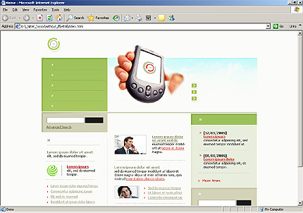 solutions&nbsp;website template