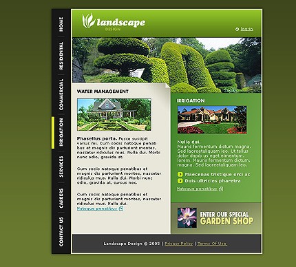 exterior&nbsp;site template