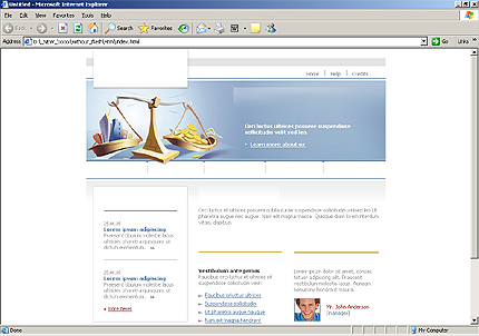 company&nbsp;website template