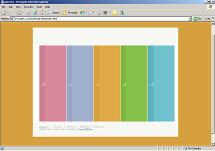 business&nbsp;site template