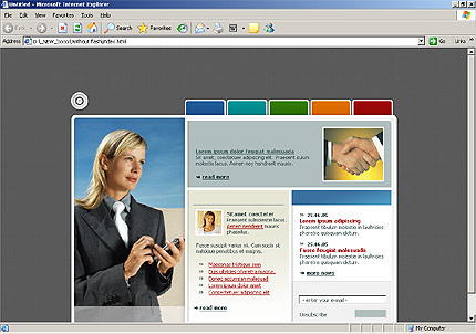 business&nbsp;site template