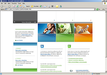 company&nbsp;website template