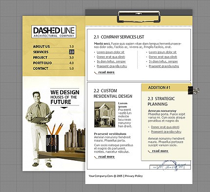 exterior&nbsp;site template
