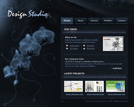 design&nbsp;site template