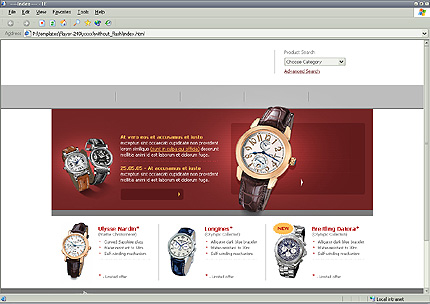 shop&nbsp;website template