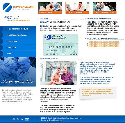 business&nbsp;site template