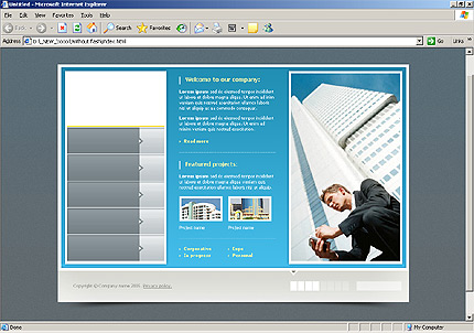 architecture&nbsp;site template