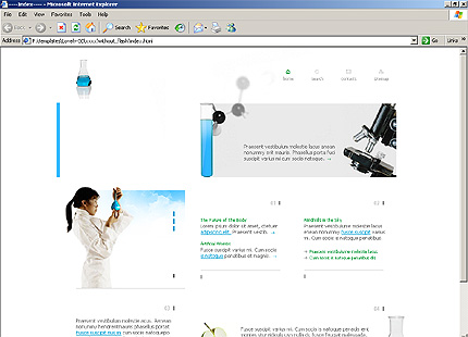 knowledge&nbsp;website template