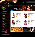 Ecommerce site template web 9775