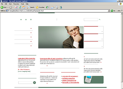 solution&nbsp;website template