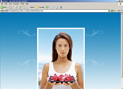 beauty&nbsp;site template