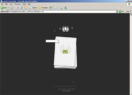 Template #9889, Html Homepage Screenshot